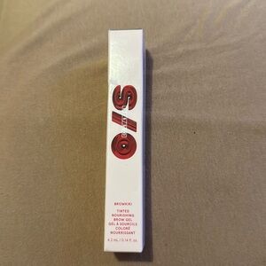 ONE/SIZE O/S Browkiki Tinted Brow Gel in Dark Brown One Size BNIB
